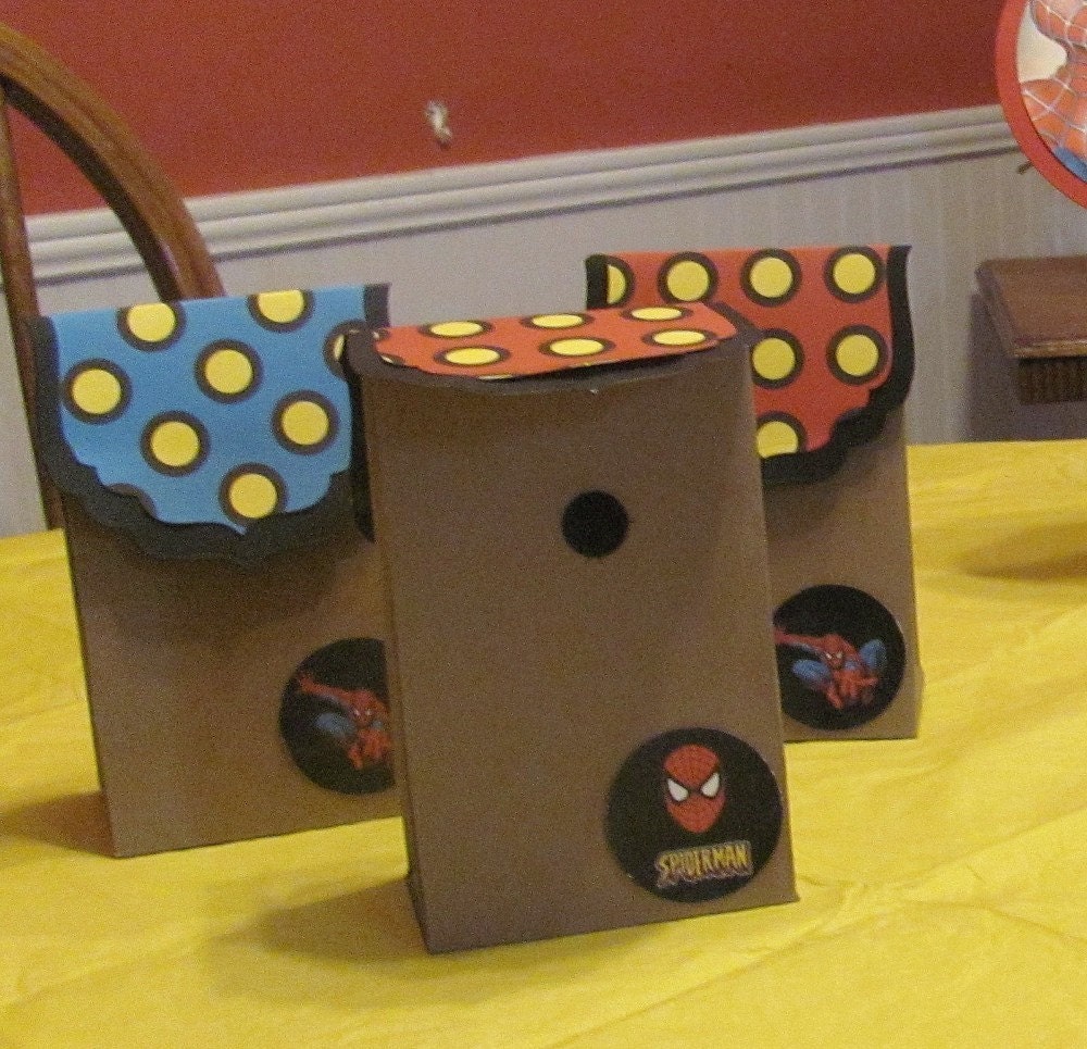 Spiderman Party Favor Bag