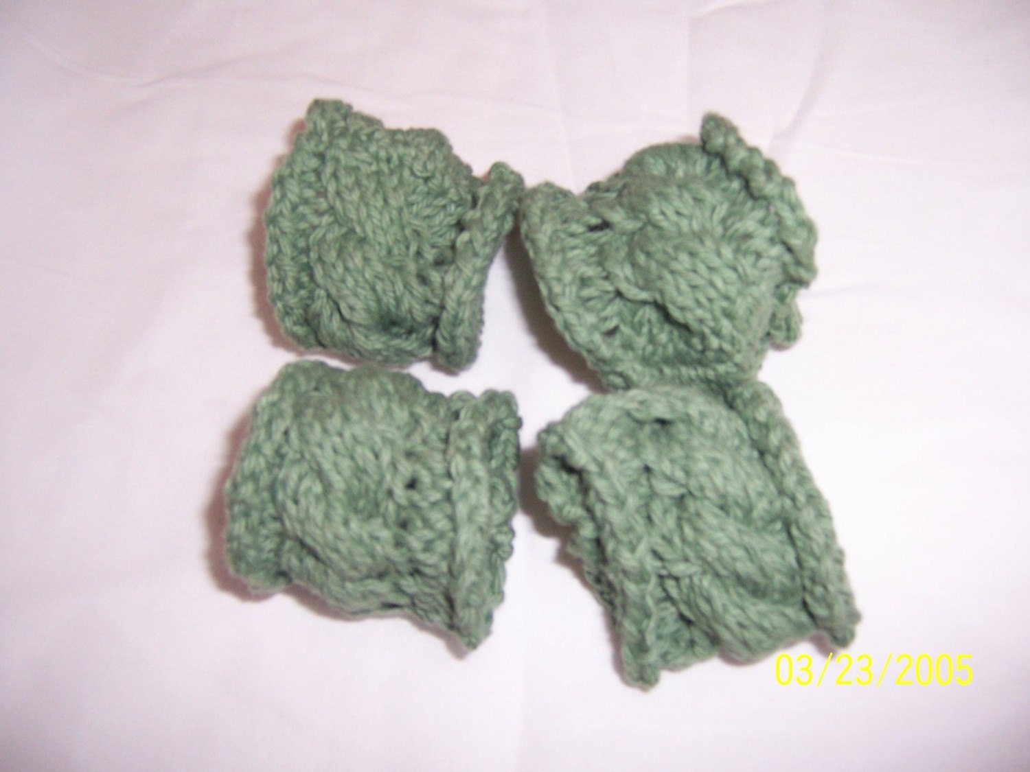 Cable Knit Napkin Rings