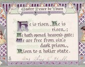 Vintage Easter Post Card Early 1900s epc447