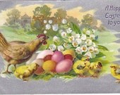 Vintage Easter Post Card Early 1900s epc450