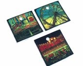9 State Fair pendant CHARMS ... handcut, illustration