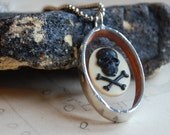 Skull Shadow Box Necklace