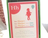 VINTAGE SCHOOL Birthday Party Invitation - Schoolhouse Invitation - Customized Printable Invitation