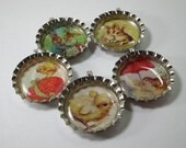 Bottlecap Necklace - You Choose One - Vintage Inspired EASTER Necklaces