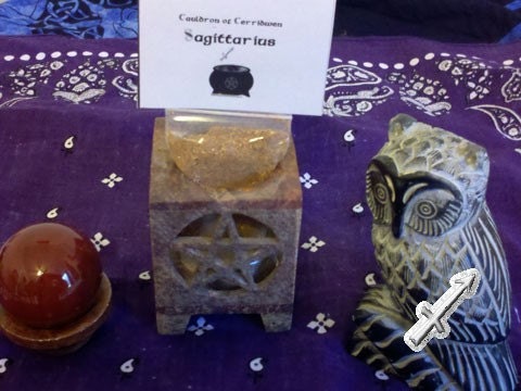 SAGITTARIUS INCENSE - for personal empowerment, altar incense, fire meditation and more