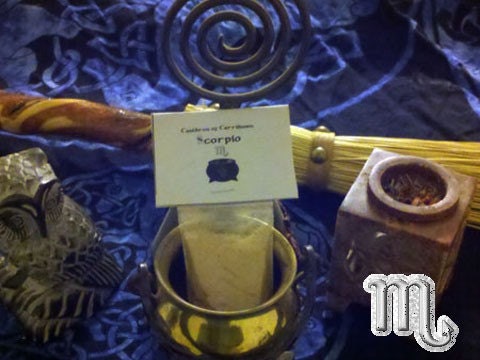 SCORPIO INCENSE - for personal empowerment, altar incense, water meditation and more