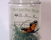 Butterfly or Bugs in a Jar Invitation