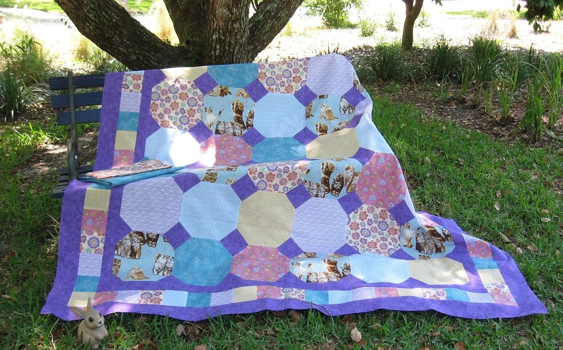 Snowball Kitten Quilt