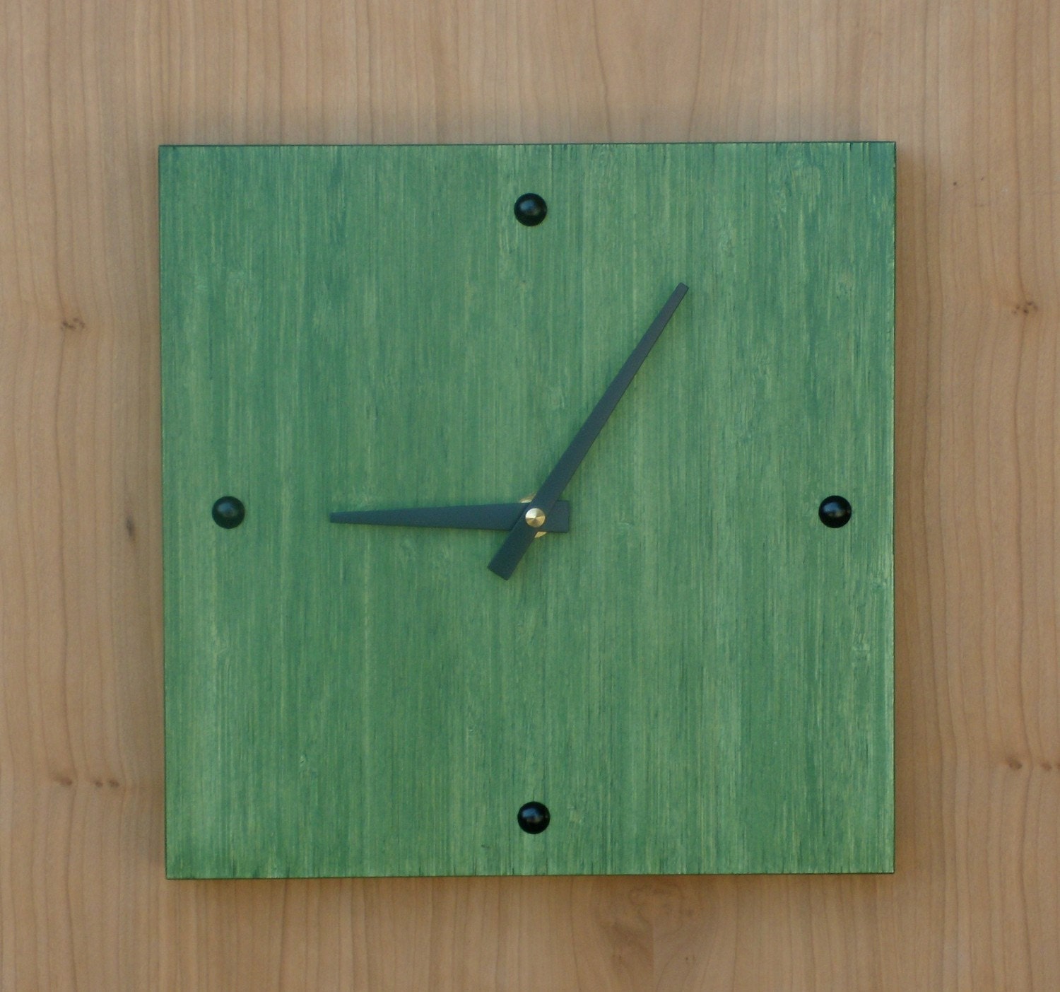 Bamboo Wall Clock