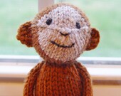 Porter the Monkey Knitting Pattern PDF