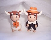Texas Longhorns Wedding Cake Topper