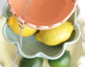 Hanging Kitchen Basket - Set of 3 with UnMatchy edges - MADE TO ORDER - Citrus Colors