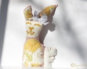 Bunny Plush Toy - All Organic. Gots Certified. Ready To Ship or Custom Colours Available.
