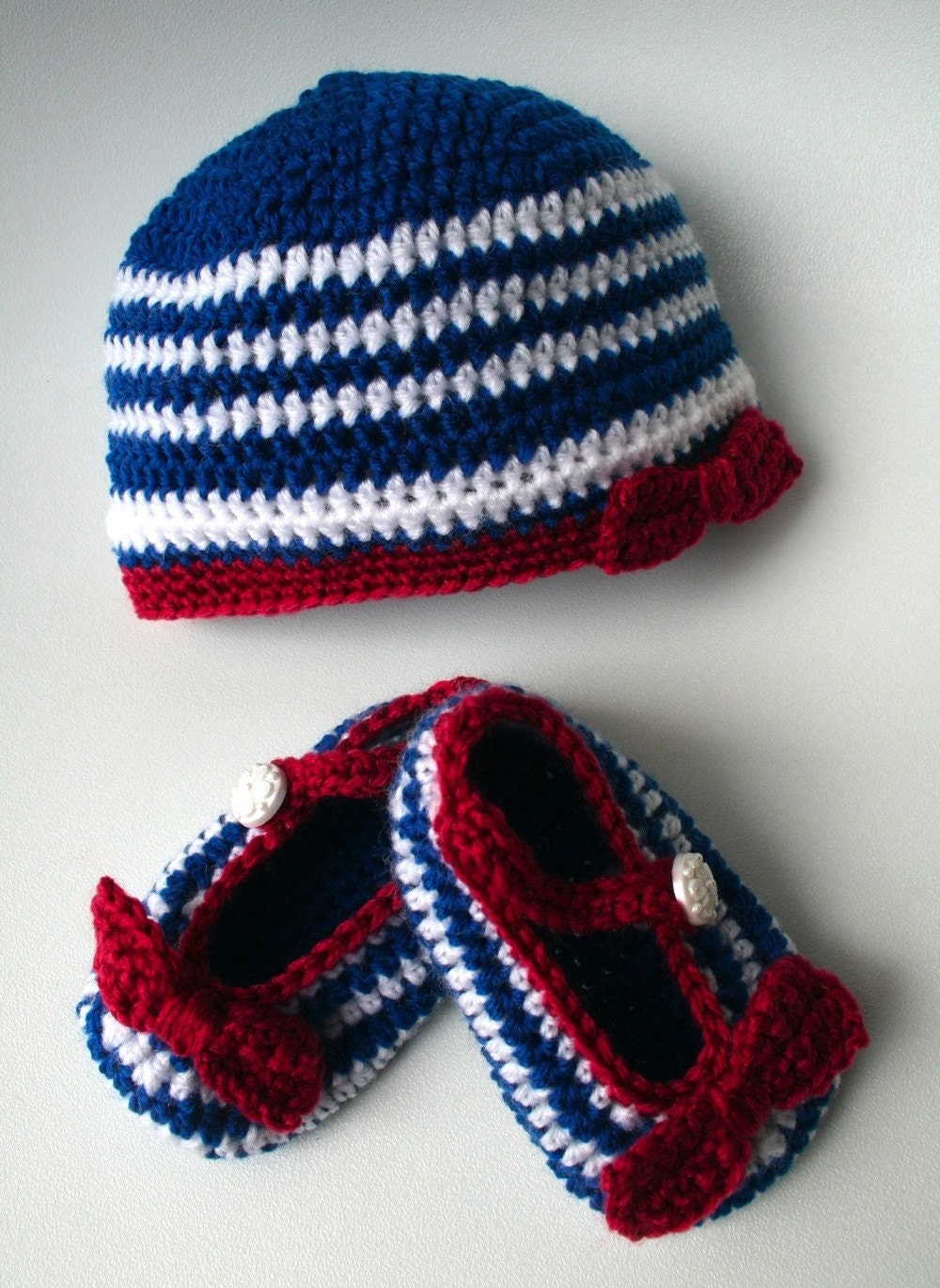 CROCHET PATTERNS crochet hat pattern baby booties and beanie set (53)