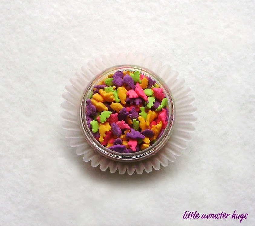 Dinosaur Cupcake Sprinkles
