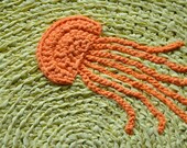 EKRA Custom Made Upcycled Round Jellyfish Area Rug