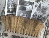 Paint Brush Picture Frame Photo Holder Vintage Rustic Farmhouse Chic