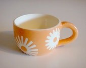 Sunburst Mug, Orange