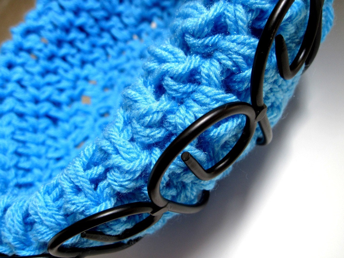 Cocoon, Baby Bowl, Photo Prop, Egg-Blue