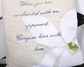 Quote Cushion