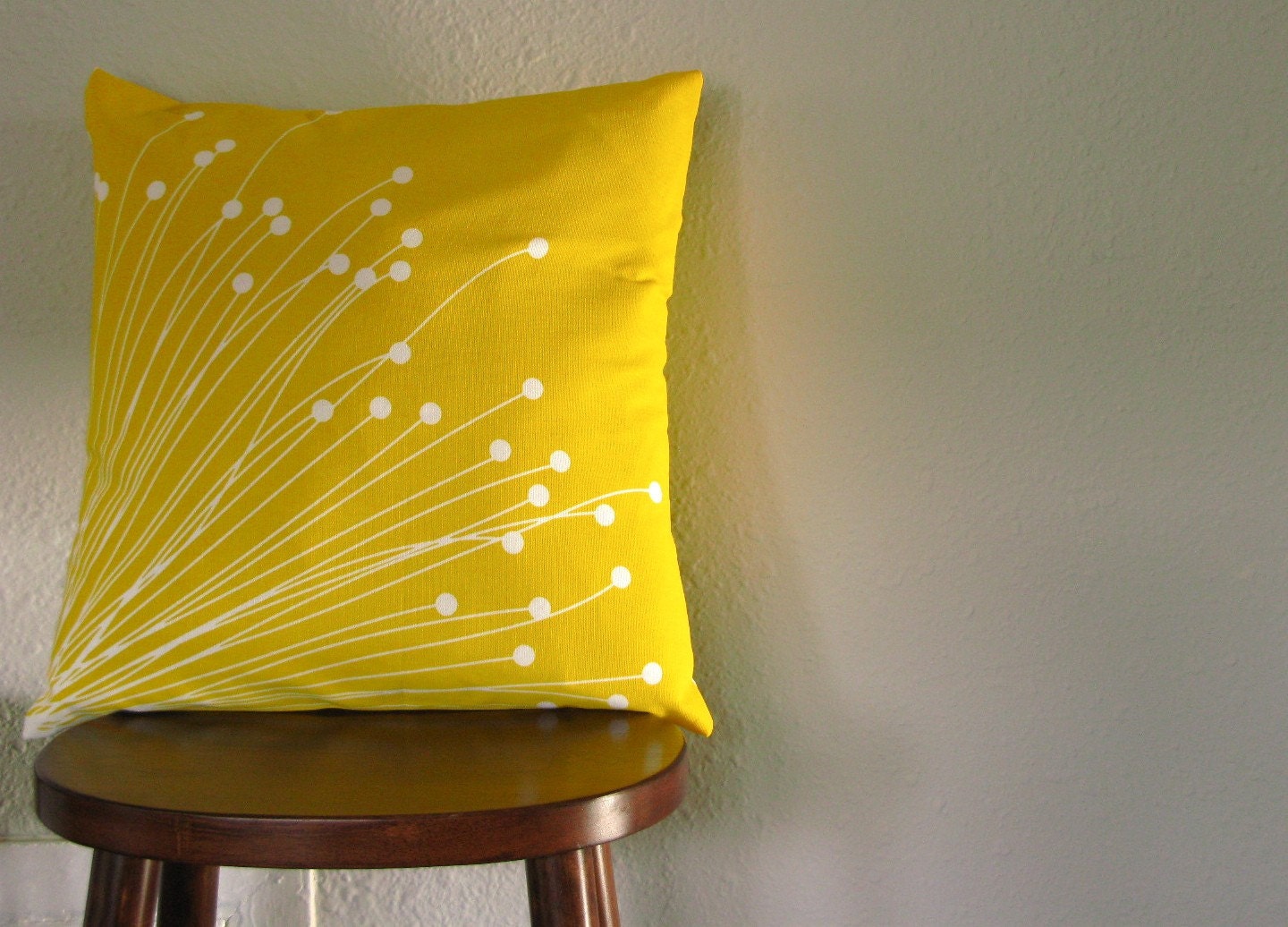 Britta (Yellow) Pillow Cover (Reduced Price)