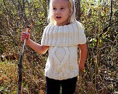 Earnshaw Cowl Vest Knitting Pattern