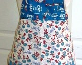 Apron made with Dr. Seuss Fabric
