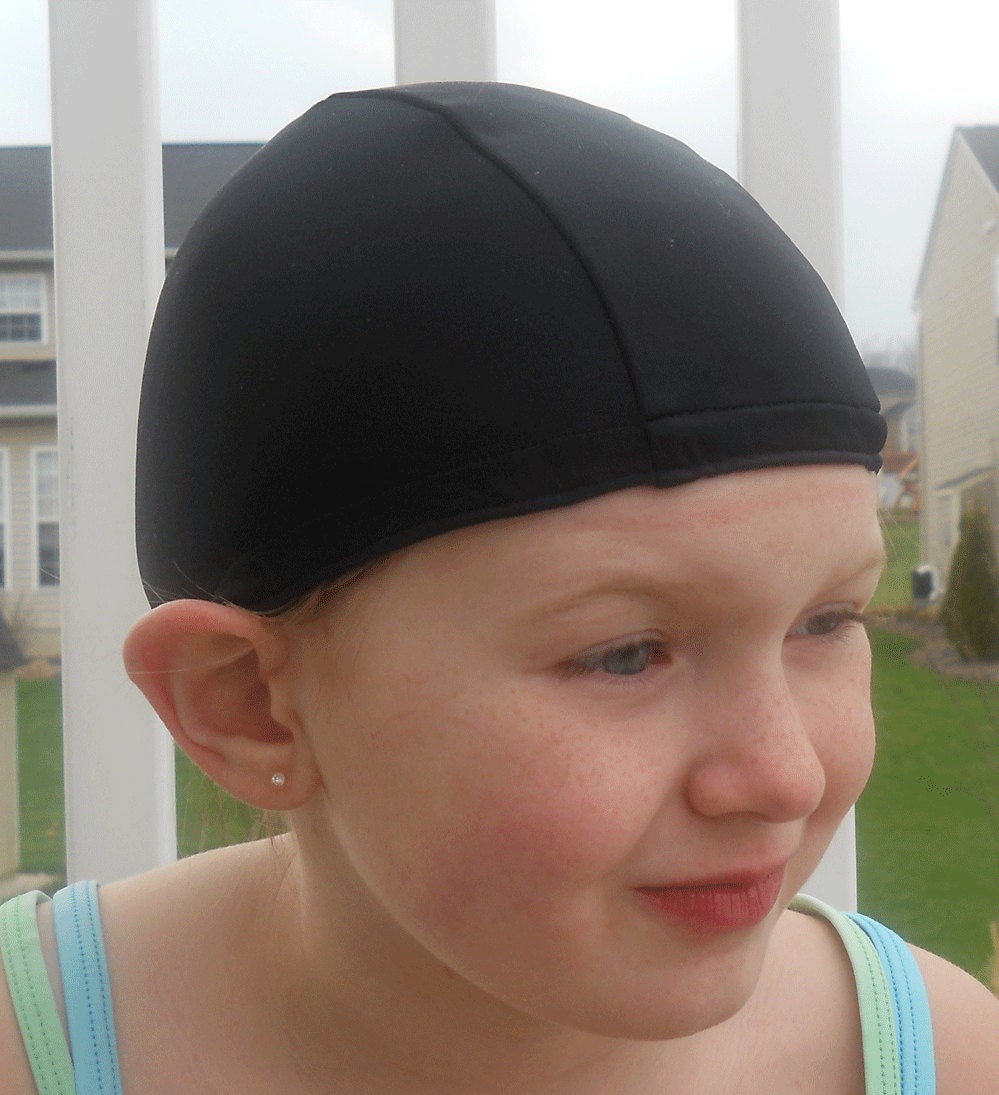 Black - Lycra SWiM CaP- BABY size