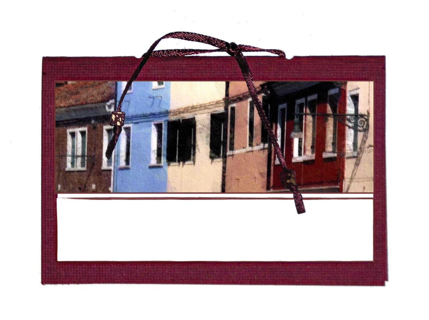 Dining Name Place Tent Cards - Burano, Italy
