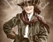 Roseanne-Cowgirl Portrait-Digital Image Download