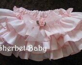 Pink Original Sassy Pants Ruffle Diaper Cover- Any Color