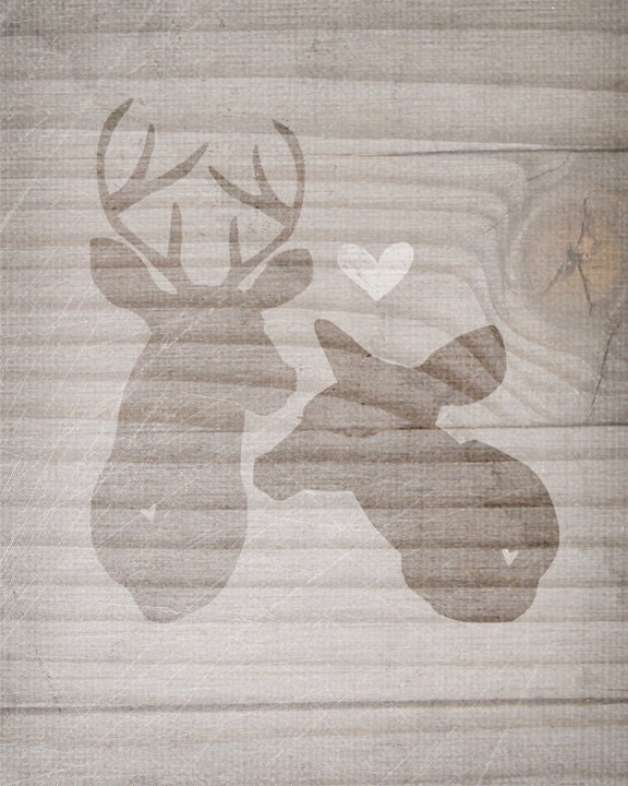 Young Love- Deer Couple
