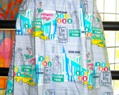 New York Big Apple Cotton Sundress, Girls Size 7