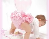Sassy Pants Ruffle Diaper Cover Panty Pink Gingham Check or Color of Your Choice