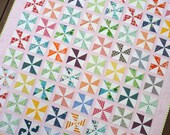 Pinwheels on Parade Quilt Pattern PDF by Red Pepper Quilts