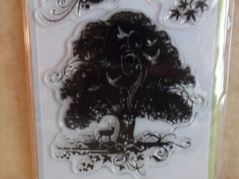 Utopiary Clear Stamps by Inkadinkado-FREE SHIPPING