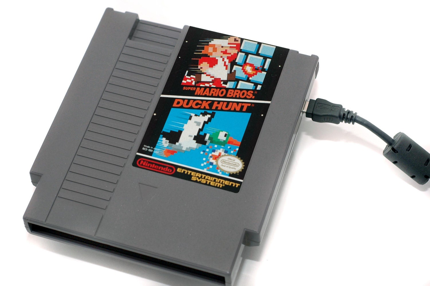 DISCOUNTED - NES External Hard Drive - Super Mario Duck Hunt - 500GB