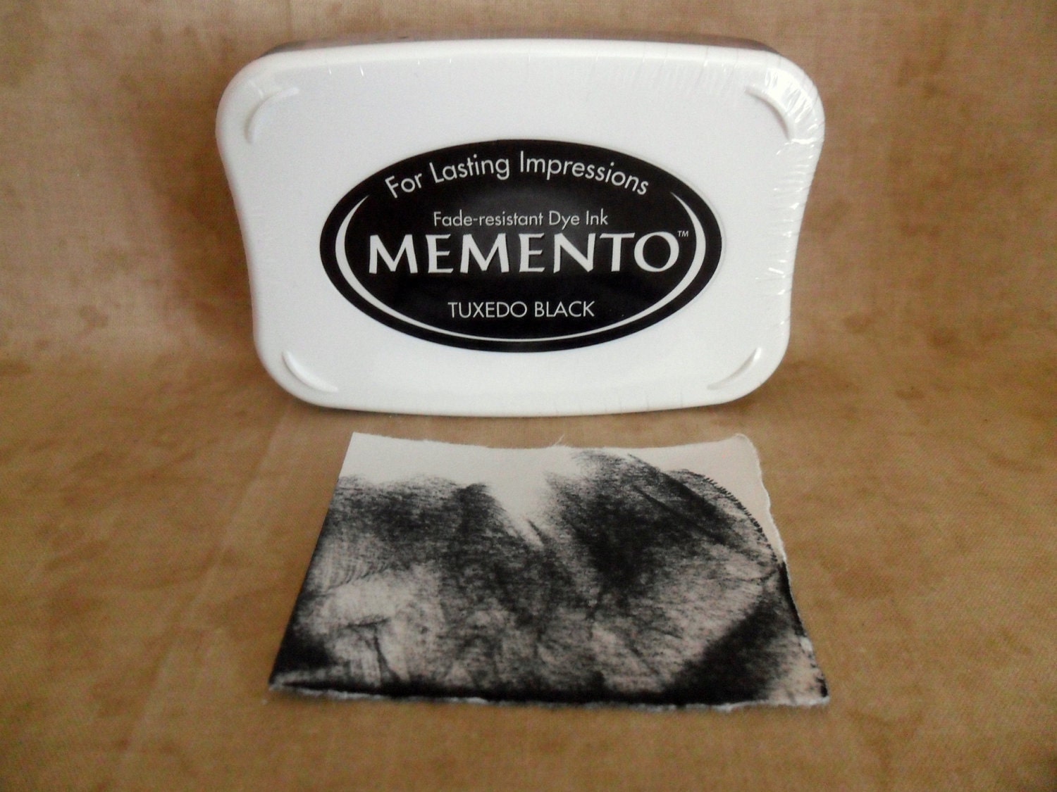 Memento Tuxedo Black Dye Ink Stamp Pad by Tsukineko-FREE SHIPPING
