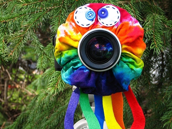 custom Limited Edition Tie Dye JELLYFISH Lens Pet for your camera