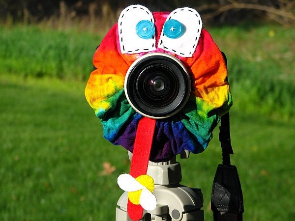 custom Limited Edition TIE DYE FROG Lens Pet for your camera