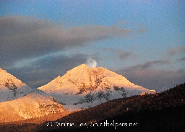 5x7 Full Moon Rising Photograph