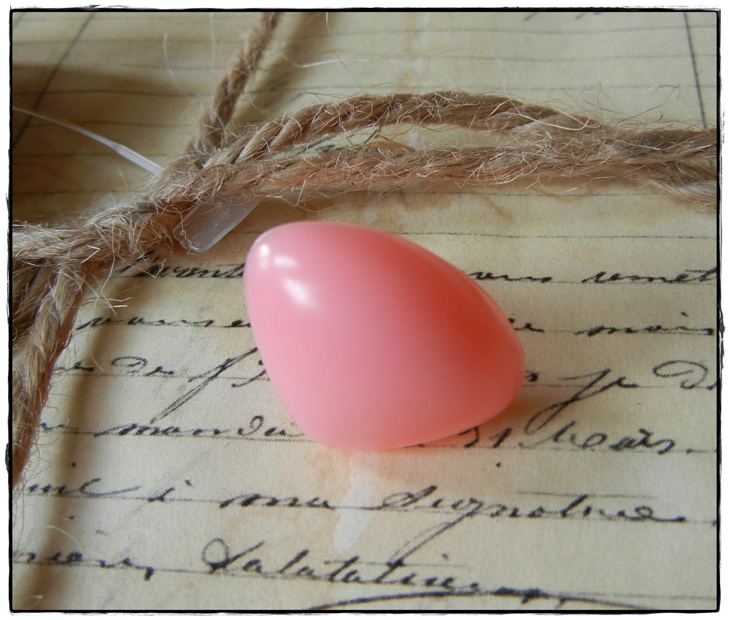 24mm Pink Triangle Nose for Plush Stuffed Animals 10 Pieces