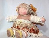 14 inch Waldorf doll - Wheat girl