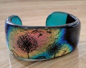 3 Wishes Dichroic Glass Bracelet