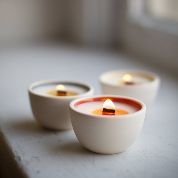 Watermelon and Rosemary Summertime Votive