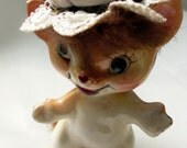 Vintage Lion Wearing a Dandy Hat Pincushion
