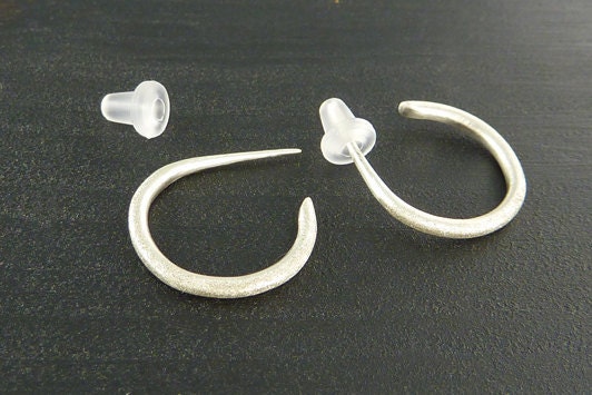 Hoop Earrings Sterling Silver Small
