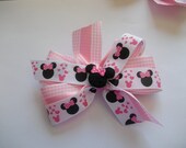 Disney Minnie Mouse Bow,Minnie Applique,   5",Teens,Toddlers