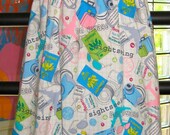 International Travel Passport Cotton Sundress, Girls Size 10