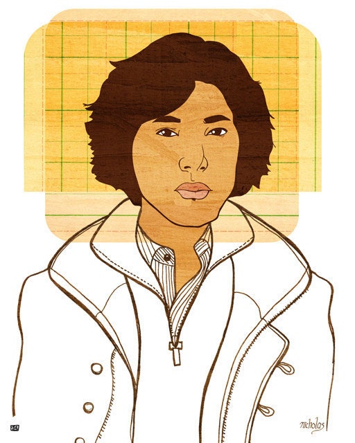 Yearbook Nicholas (Portrait), 8X10 Art Print